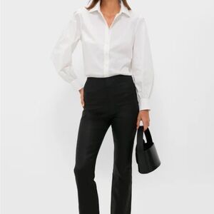 Tuckernuck Wax Ashford Black Pants Size Med cropped kick hem 4-way stretch